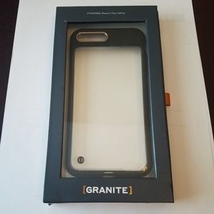 Granite Mono Black Case for iPhone 8 Plus/7 Plus